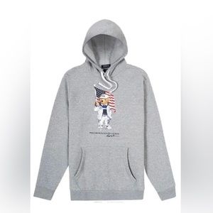 Mens xl Ralph Lauren polo Olympic bear hoodie